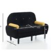 1dd4f23bcb5ae6926f0b47973d36b4b9 Convertible Sleeper Sofa Bed (Black)