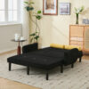 2681a334ed66dd173b28834515de17f4 Convertible Sleeper Sofa Bed (Black)