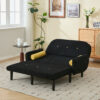 2bfbb598a2f861eb18883544660f61f5 Convertible Sleeper Sofa Bed (Black)