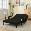 2ea7be3f16ded37ddf79a5aec1331edf Convertible Sleeper Sofa Bed (Black)
