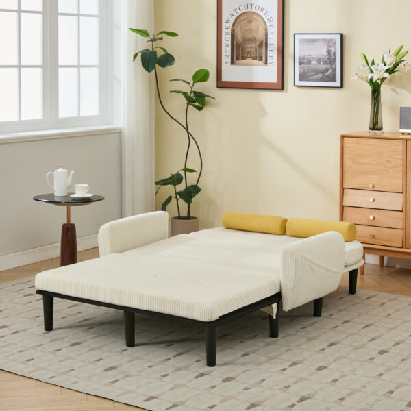 473979d097c648b93256ad8c3e4fe9de Convertible Sleeper Sofa Bed (Ivory)