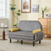 Convertible Sleeper Sofa Bed(Gray)