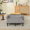 Convertible Sleeper Sofa Bed(Gray)
