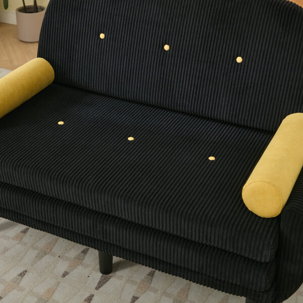 6db39c8a2ac42a46947682e06200f21d Convertible Sleeper Sofa Bed (Black)