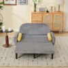 Convertible Sleeper Sofa Bed(Gray)