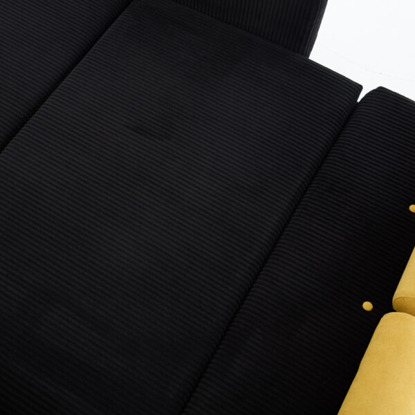 97c496b12472c5f03d04bb2b51e724de Convertible Sleeper Sofa Bed (Black)