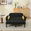 b869099ea0a0b65c7709e83e7a1137e2 Convertible Sleeper Sofa Bed (Black)