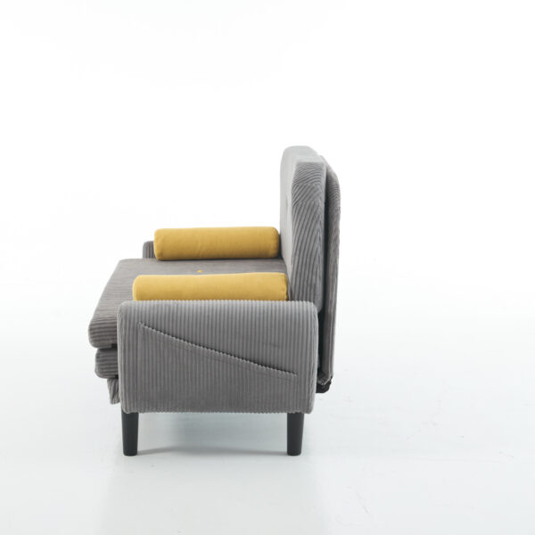 Convertible Sleeper Sofa Bed(Gray)