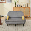 Convertible Sleeper Sofa Bed(Gray)