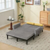 Convertible Sleeper Sofa Bed(Gray)
