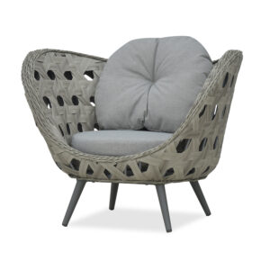 Gemini双子座 (7) 白底 Gemini Outdoor Set - Lounge Chair, Single/Three-Seater Sofa & Side Table, Sunbrella Cushions