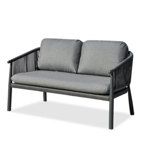 小黑牛 双人沙发 (4) Little Bull Two-Seater Sofa - Premium Grey/Avocado Green, Outdoor PE Rattan with Sunbrella Waterproof CushionsN2363D