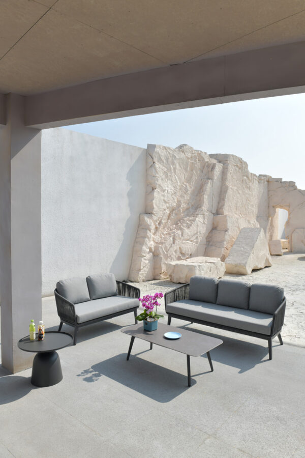 Aluminum Rattan Single-Seater Sofa N2302S