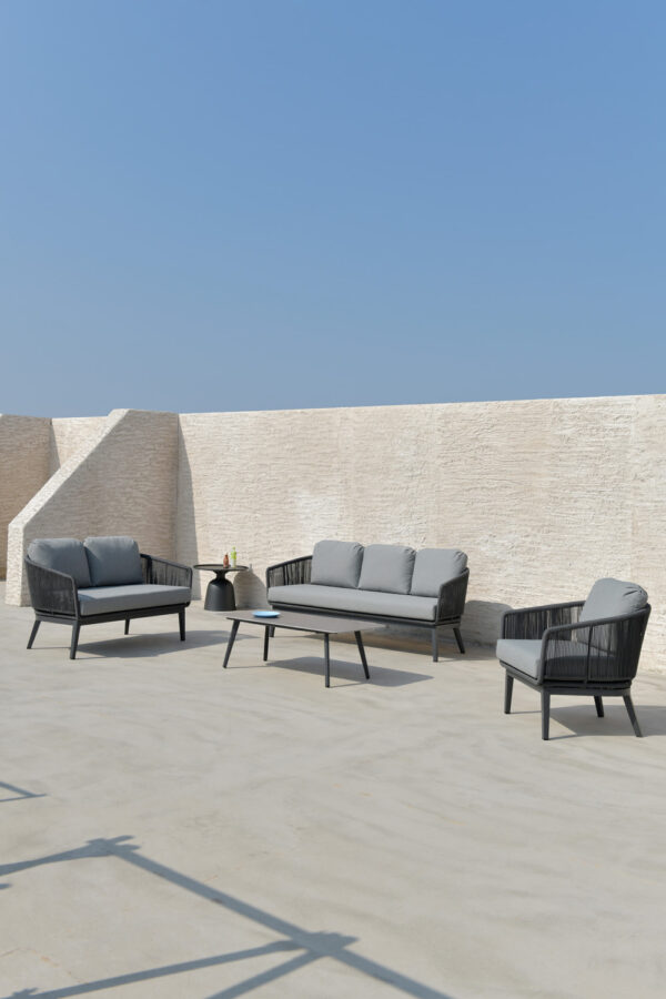 Aluminum Rattan Single-Seater Sofa N2302S