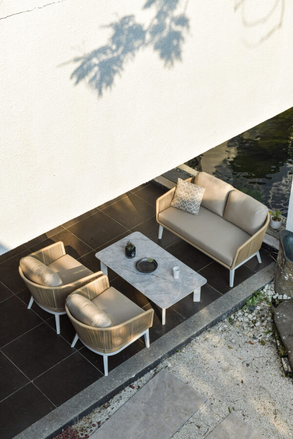 Aluminum Rattan Single-Seater Sofa N2302S